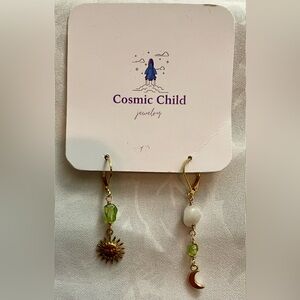 Cosmic Child jewelry unique earrings NWT